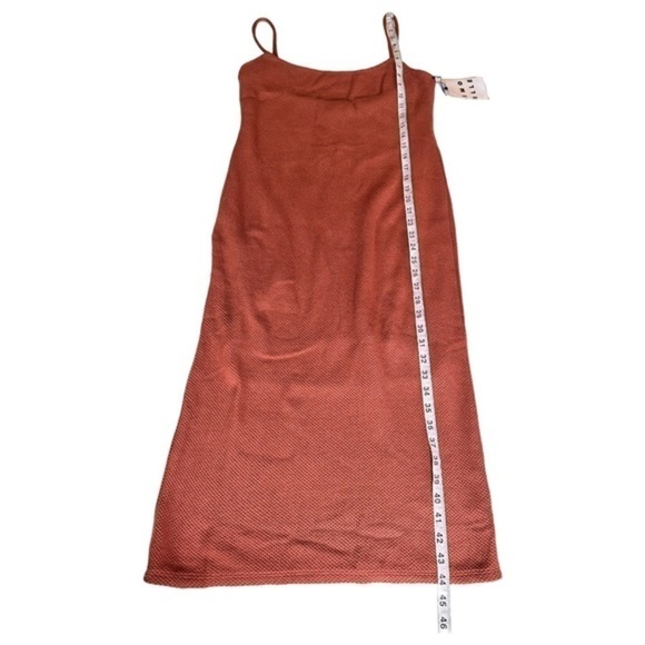 NWT Simon Miller “Zimmi” Midi Dress in Terracotta Brown Neutral Color - Picture 10 of 13